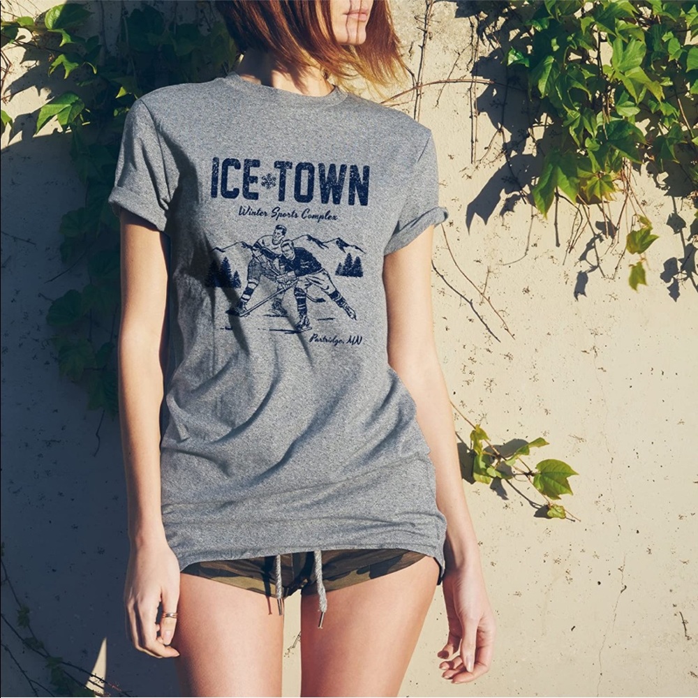 Ice Town Parks and Recreation T Shirt graphic tee